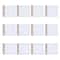 12 Packs: 10 ct. (120 total) 8.5" x 11" White Scrapbook Refill Pages by Recollections™